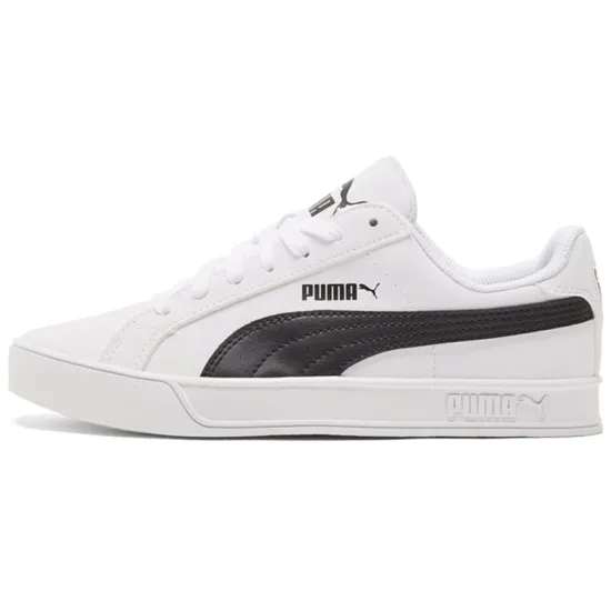 Puma Smash Vulc White Black