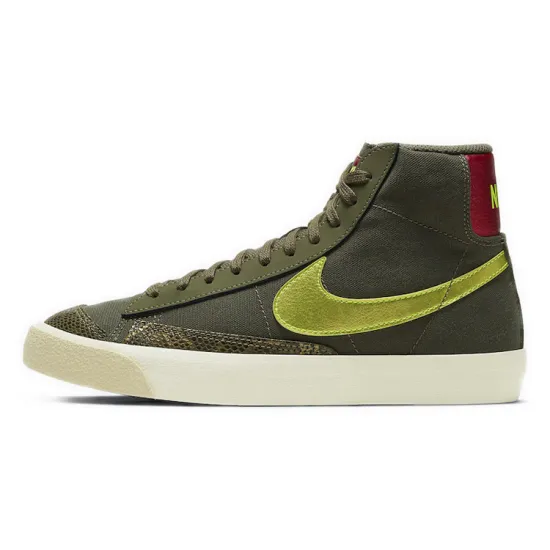 Nike Blazer Mid 77 Olive Snakeskin Women's