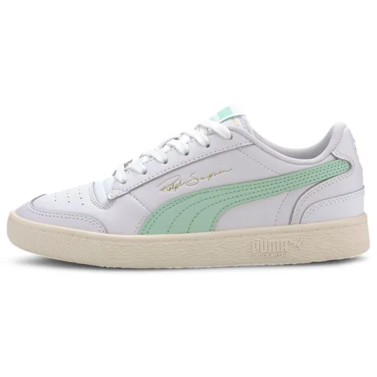 Puma Ralph Sampson Skateboarding Shoes Unisex Low-top White/green