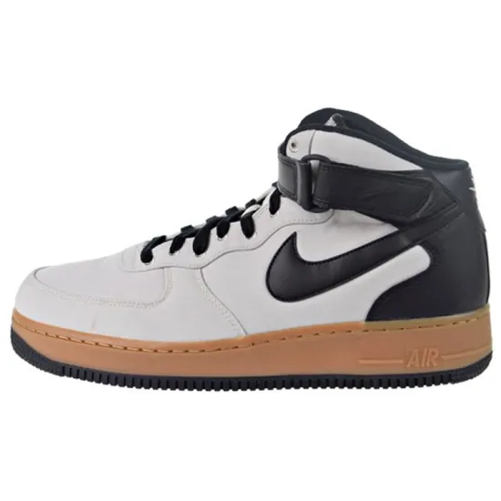 Nike Air Force 1 Skateboarding Shoes Men Mid-top Black/white
