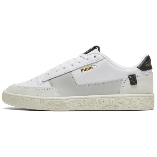 PUMA Ralph Sampson Skateboarding Shoes Unisex Low-top White/Gray