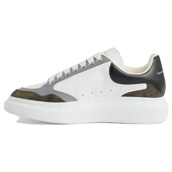 Alexander McQueen Oversized Sneaker 'White Khaki Grey'
