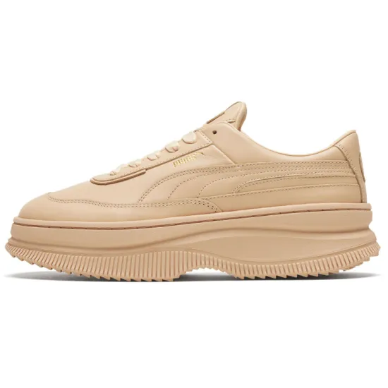 PUMA DEVA Skateboarding Shoes Women's Low-top Leather Brown