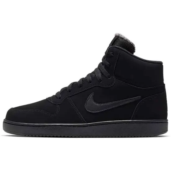 Nike EBERNON Skateboarding Shoes Men Mid-top Black