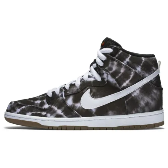 Nike Sb Dunk High Tie Dye Black