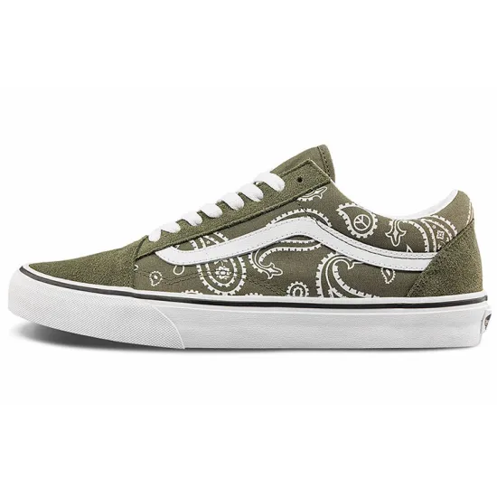 Vans Old Skool 'Peace Paisley - Grape Leaf'