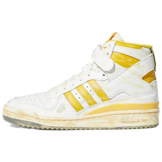 Adidas Forum 84 Hi AEC White Hazy Yellow