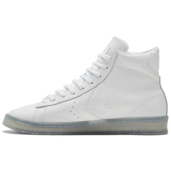 Converse Pro Leather High Black Ice White Clear
