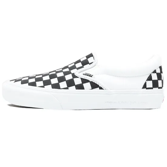 Vans Skateboarding Shoes Unisex Low-top Black/White Checkerboard