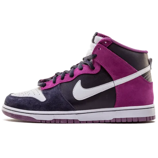 Nike SB Dunk High Dark Obsidian Metallic Platinum