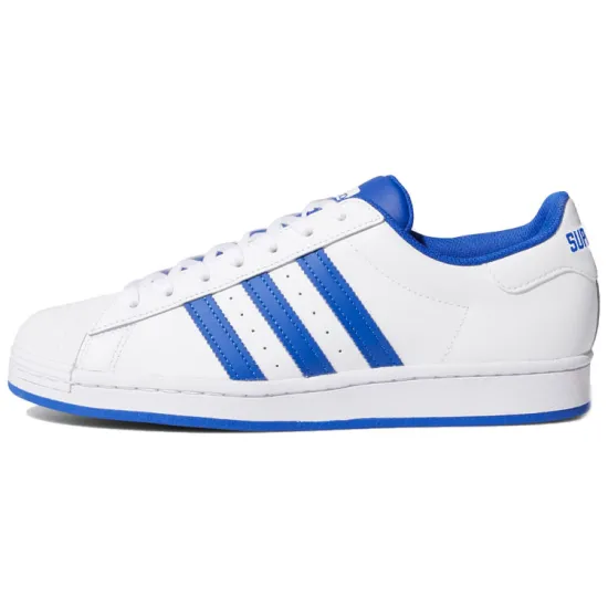 Adidas Originals Superstar Skateboard Shoes Unisex Low-top Blue/White