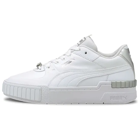 PUMA Cali Sport 'Metallic   White' Women's