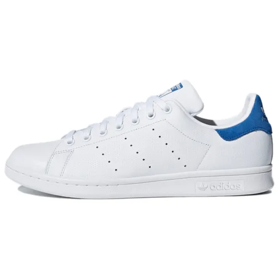 Adidas Originals Stan Smith Skateboard Shoes Unisex Low-top White/Royal Blue