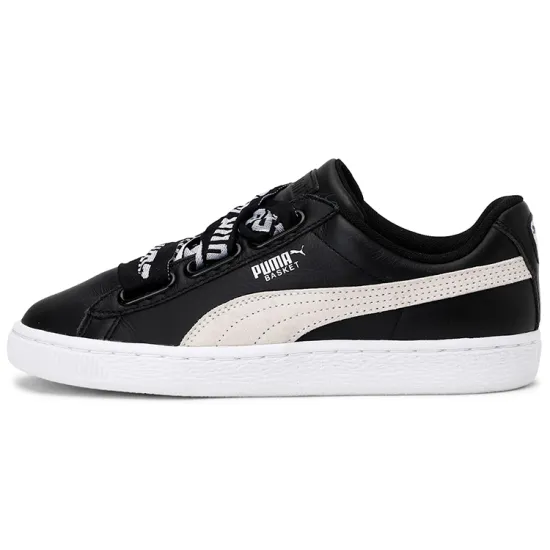 PUMA Basket Heart De Black Women's