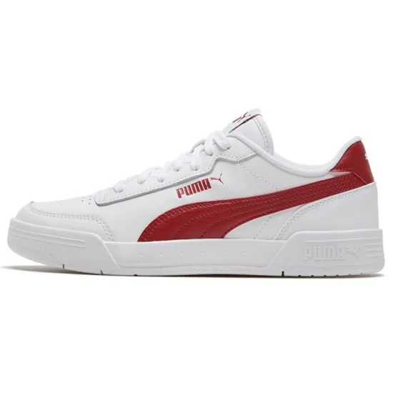 Puma Caracal Skateboarding Shoes Unisex Low-top White/Red