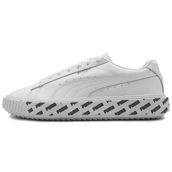 Puma Court Breaker Skateboarding Shoes Unisex Low-top White