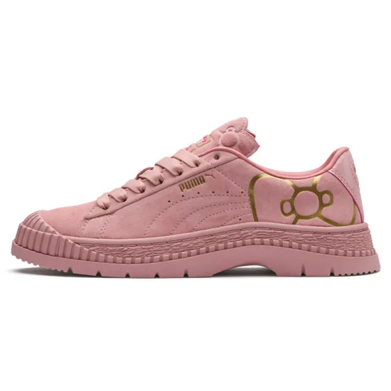 Hello Kitty X PUMA Utility Skateboarding Shoes Women's Low-top Powder
