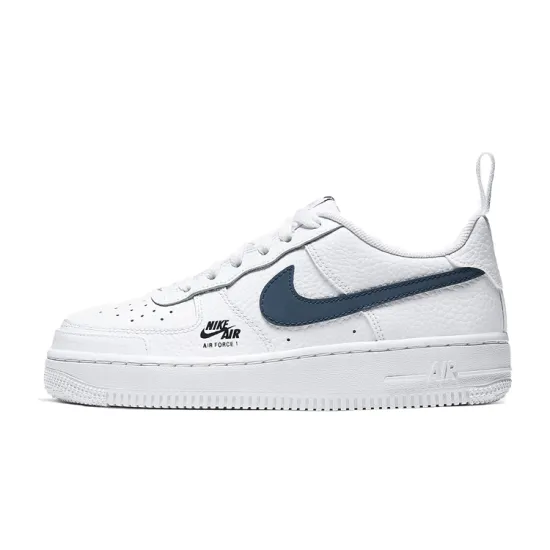 Nike Air Force 1 Low 07 White Obsidian GS