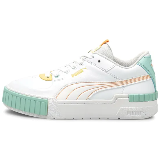 PUMA Skateboarding Shoes Women's Low-top White/green