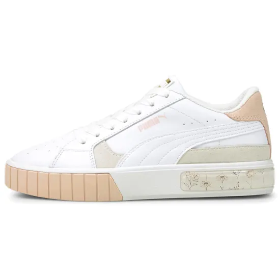 Puma CALI Skateboarding Shoes Women's Low-top White/powder