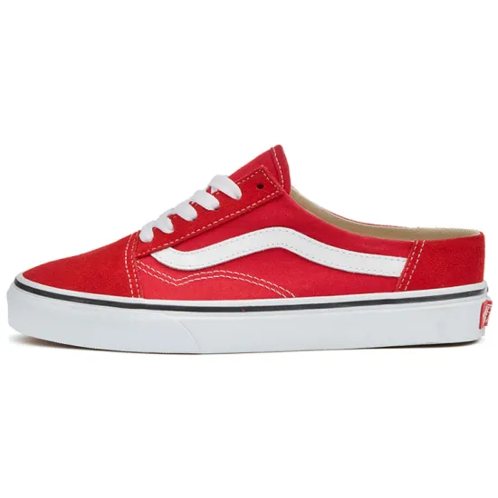 Vans Old Skool Skateboarding Shoes Unisex Low-top Red