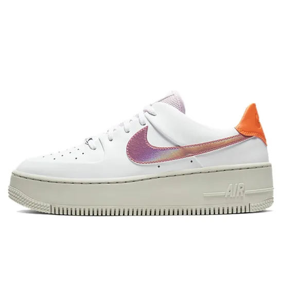 Nike Air Force 1 Sage Low White Digital Pink Pink Foam Women's
