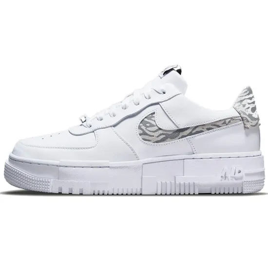 Nike Air Force 1 Low Pixel SE White Zebra Women's