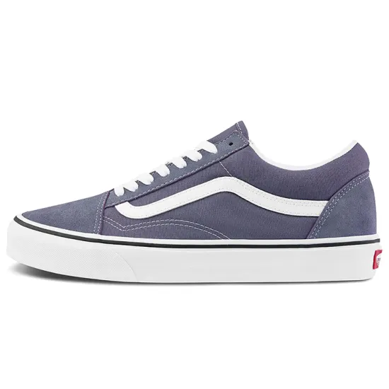 Vans Old Skool Skateboarding Shoes Unisex Low-top Blue-violet