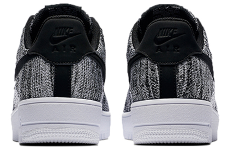 Nike Air Force 1 Flyknit 2 Black Pure Platinum - 4
