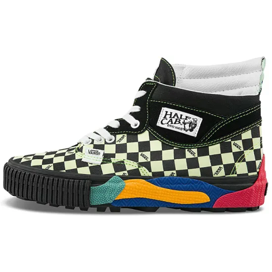 Vans Vault Cap Mash Hi Lx Checkerboard Multi