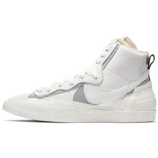Nike Blazer Mid Sacai White Grey