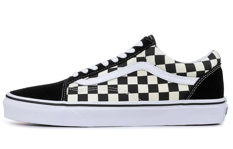 Vans Old Skool Lightweight Low top Skateboard Shoes Unisex Black White