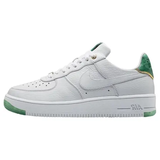 Nike Air Force 1 Skateboarding Shoes Men Low-top White/green