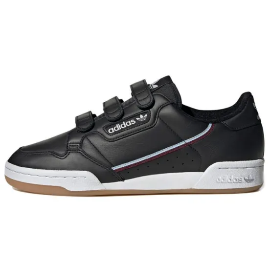 Adidas Originals Continental 80 Core Black Maroon