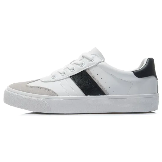 LINING Skateboard Shoes Men Low-Top Standard White/Black