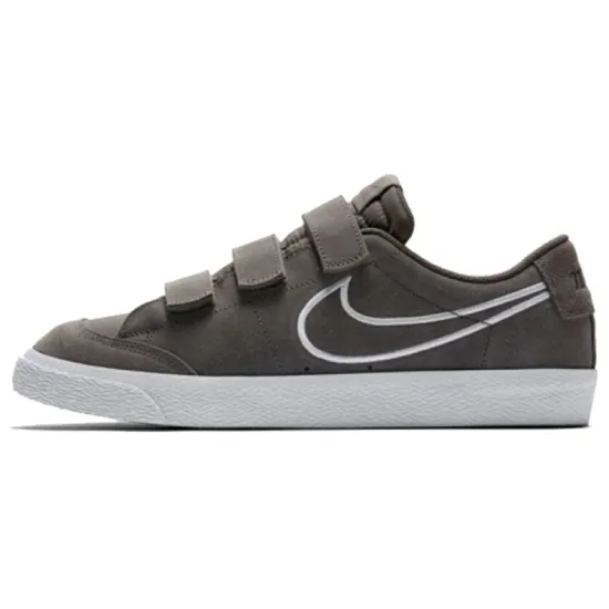 Nike Blazer Skateboarding Shoes Unisex Low-top Lime Gray