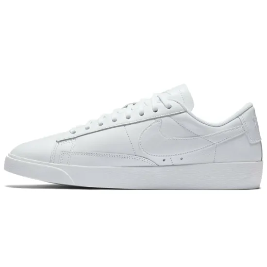 Nike Blazer Skateboarding Shoes Women's Low-top White