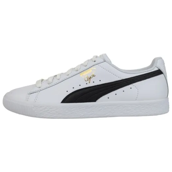 Puma Clyde Skateboarding Shoes Men Low-top White
