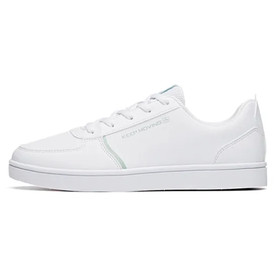 ANTA Life Collection Skateboard Shoes Women's Low-Top White
