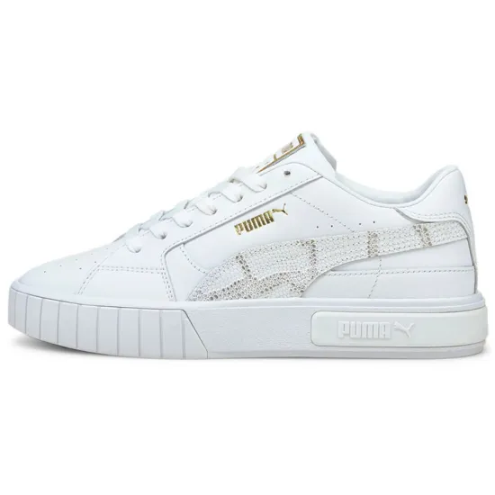 PUMA Cali Star Snake Casual Shoes White Women's