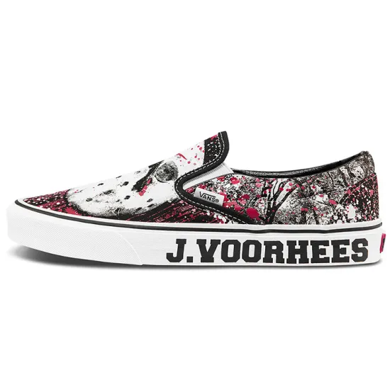 Vans Classic Slip-On Horror Pack Friday The 13th Jason Voorhees