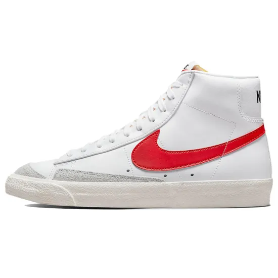Nike Blazer Mid 77 Vintage Mismatched Swoosh Blue Red