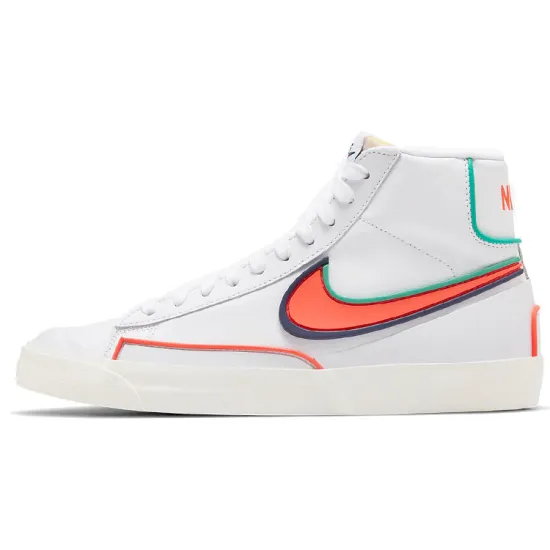 Nike Blazer Mid 77 Infinite White Blue Void Crimson