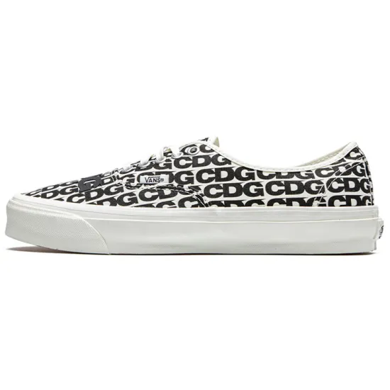 Vans Authentic Comme Des Garcons Black Heel Tab Curved Rubber