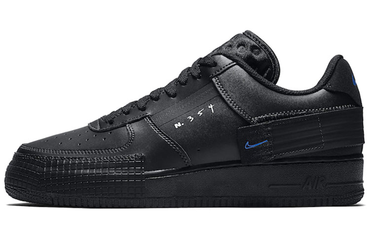 Unisex Nike Air Force 1 Low Skate shoes Black