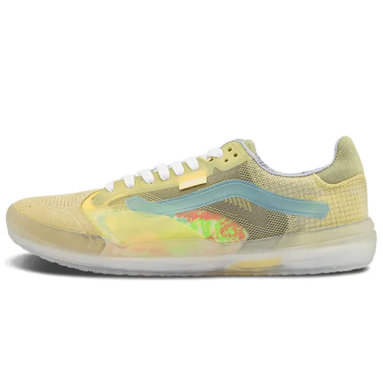 Vans Evdnt Skateboarding Shoes Unisex Low-top Gray/Yellow