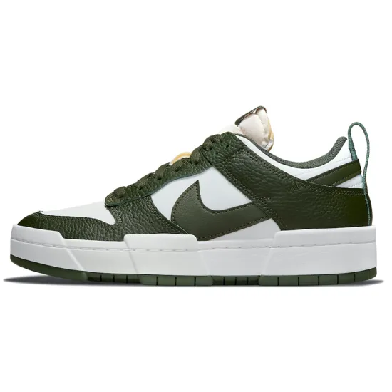 Nike Dunk Low Disrupt Dark Green White Women's