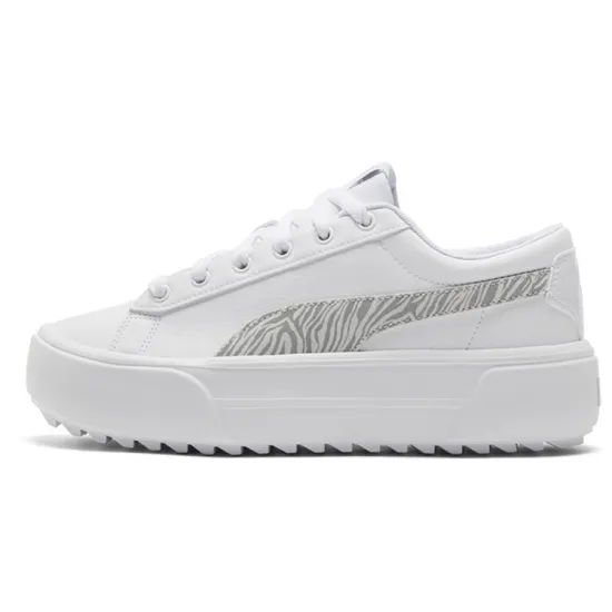 PUMA Platform Skateboarding Shoes Women's Low-top White