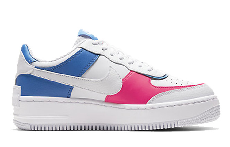 Nike Air Force 1 Shadow Female Skate shoes blue/pink - 2