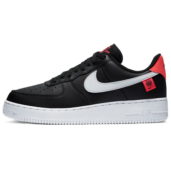Nike Air Force 1 Low Worldwide Black Flash Crimson White
